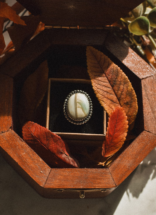 Willow Creek Jasper Ring Size 6