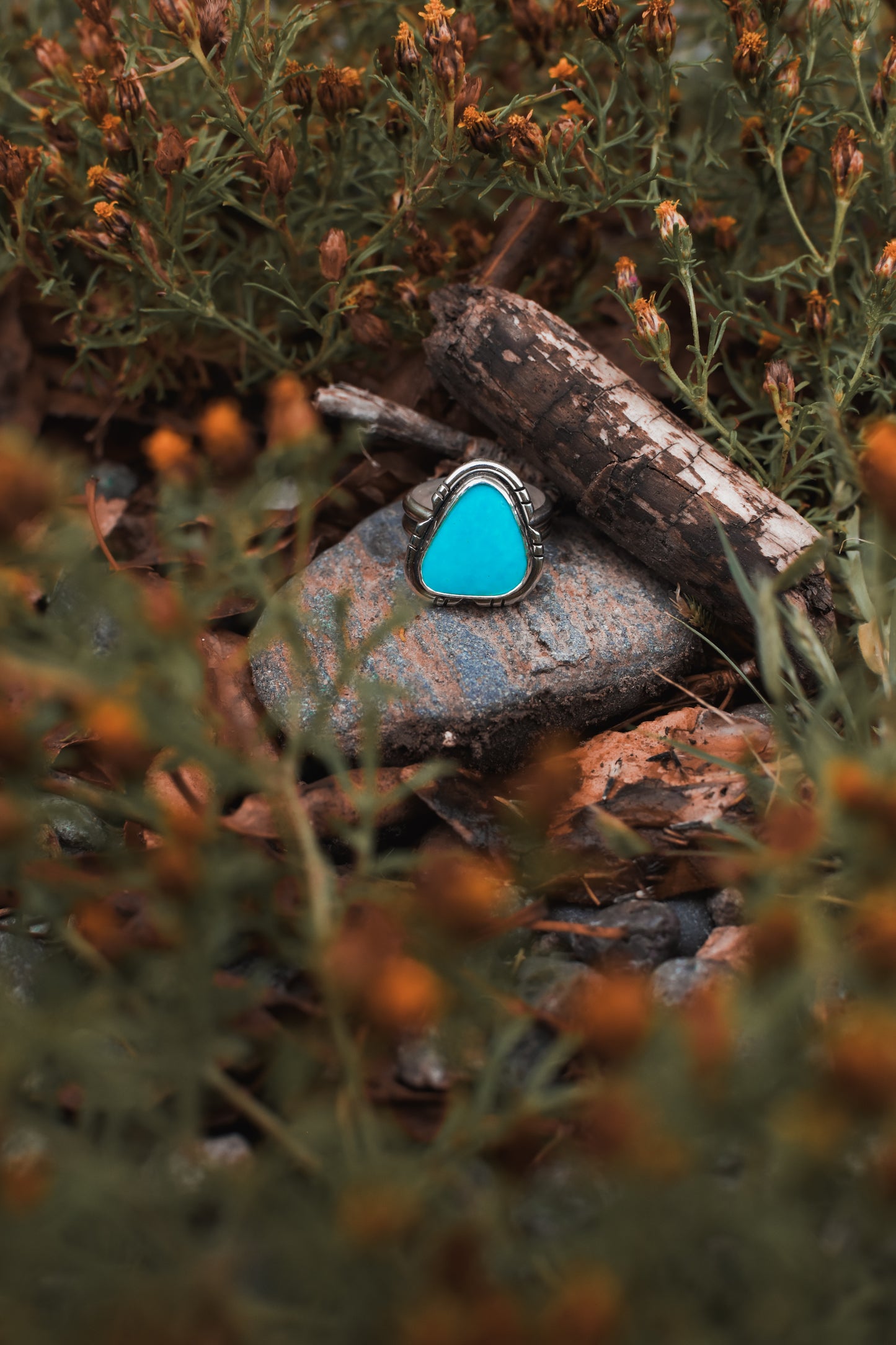 Chilean Turquoise Ring sz 6