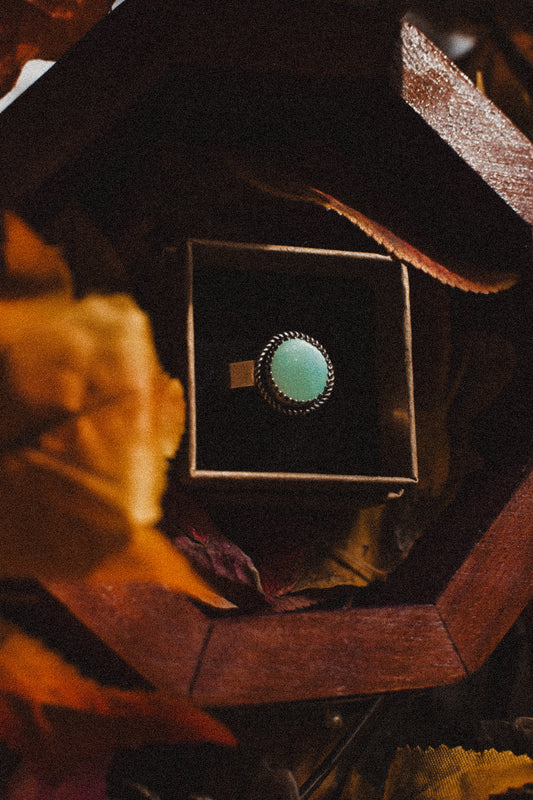 Royston Turquoise Ring Size 8