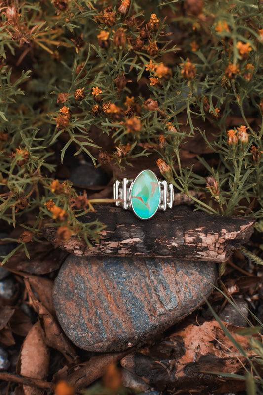 Tyrone Turquoise Ring sz 6.5