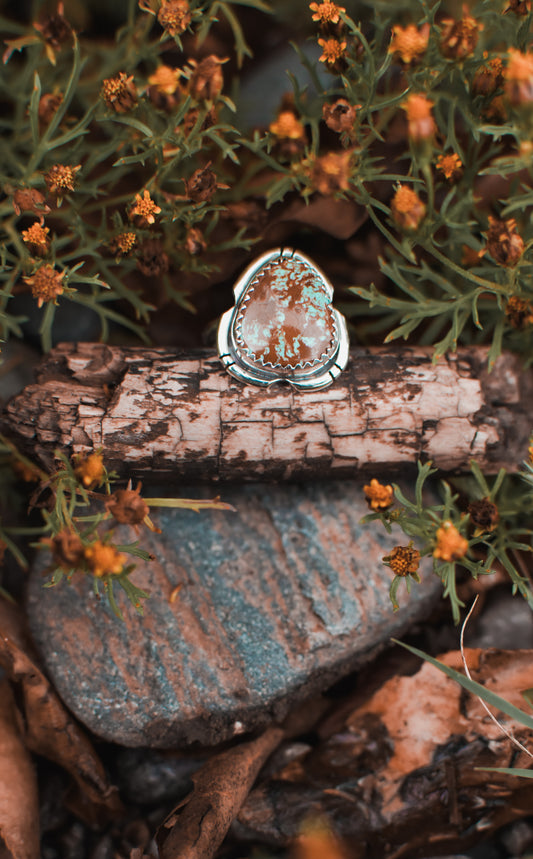 Royston Turquoise Ring sz 7