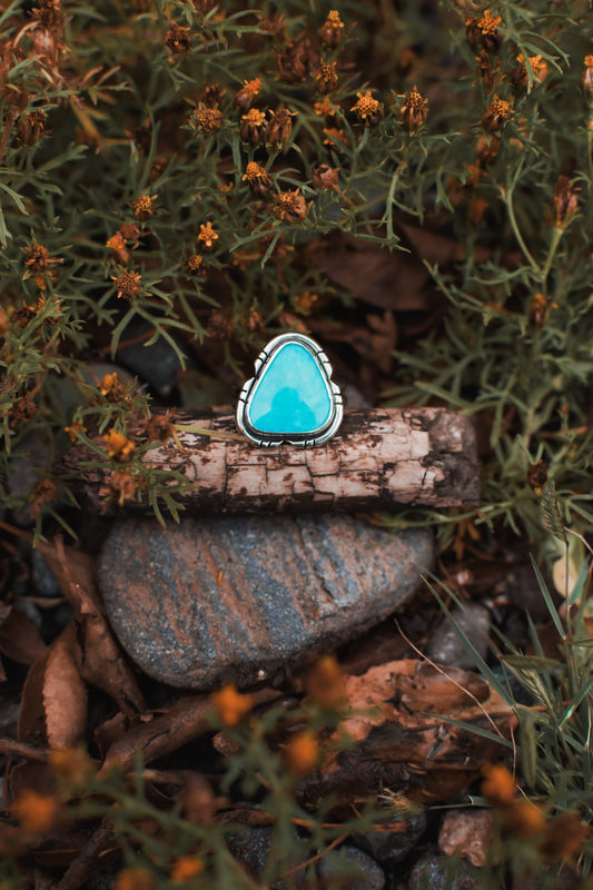 Chilean Turquoise Ring sz 6