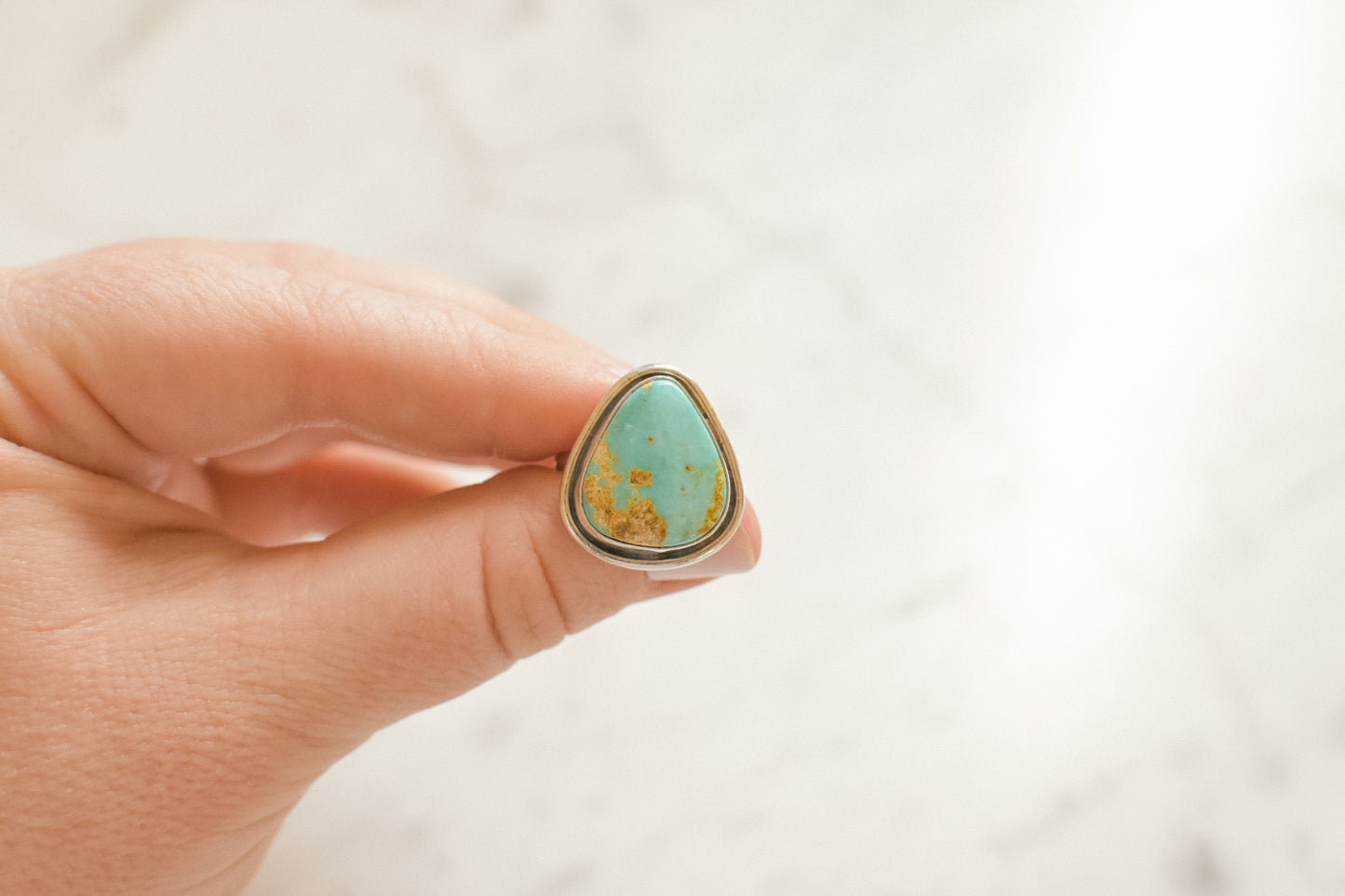 Royston Turquoise Ring sz 7