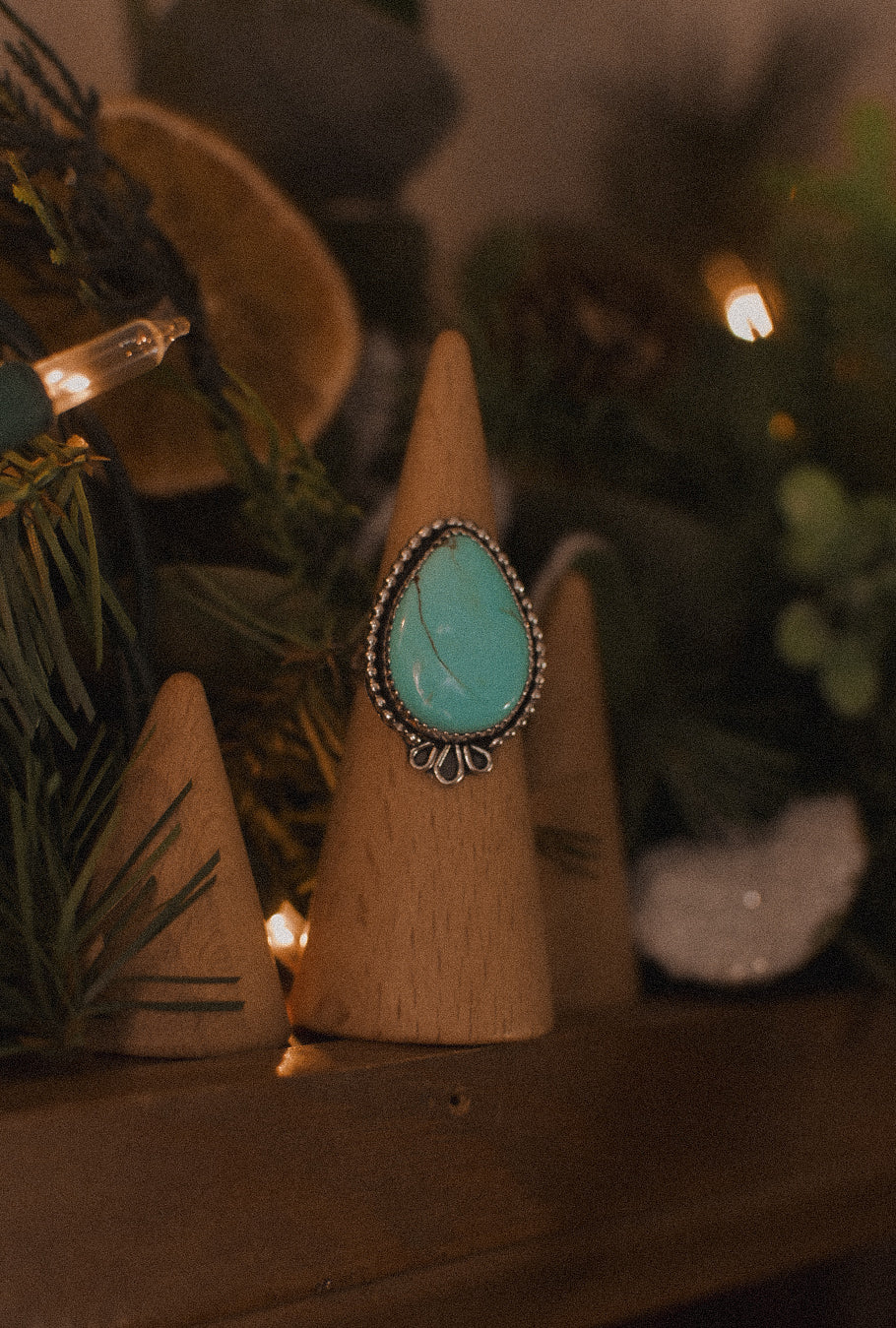 Chilean Turquoise Ring sz 8