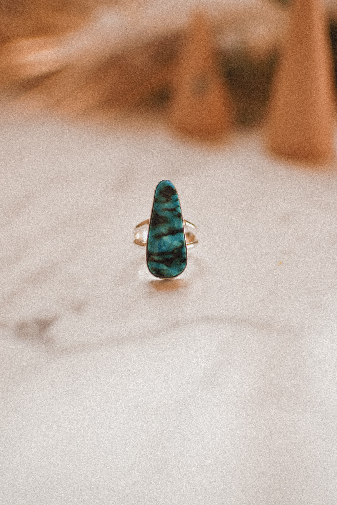 Kingman Turquoise Rings sz 6